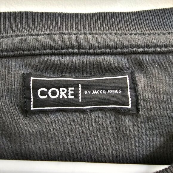 Jack & Jones Long Sleeved Cotton Shirt, Deadstock Workwear, Dark Grey, Size M - Picture 16 of 16